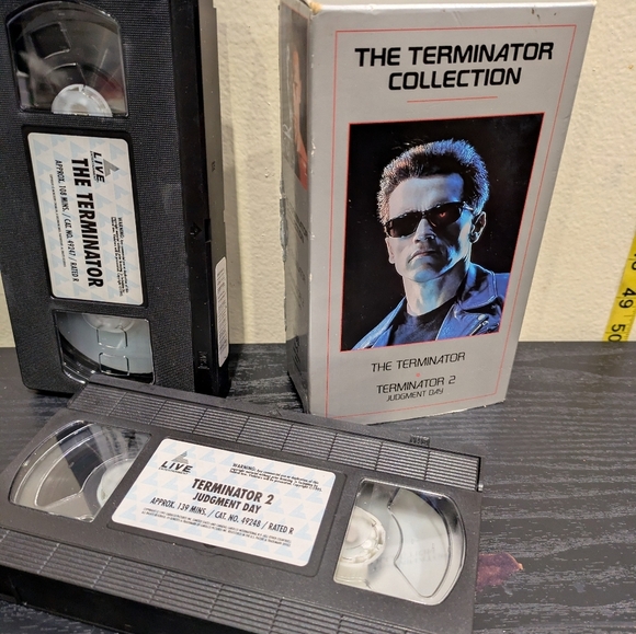 The Terminator Collection VHS - Black and Gray - Picture 7 of 9